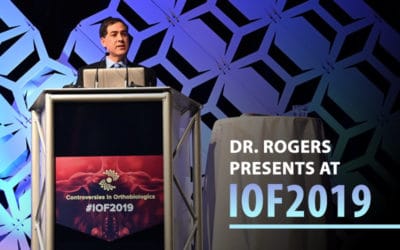 Dr. Christopher Rogers Presents at the Interventional Orthopedics Foundation in Denver, CO