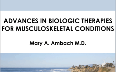 Dr. Ambach Lectures at University Grand Rounds
