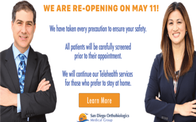 SDOMG is Re-Opening on May 11th!