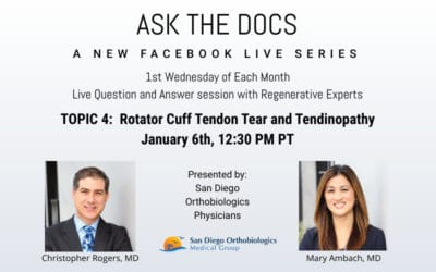 ASK THE DOCS: Facebook Live Series