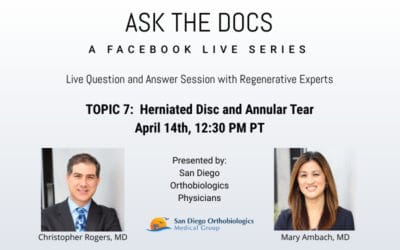 Ask the Docs: Herniated Discs and Annular Tear