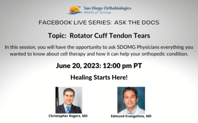 Ask the Docs: Rotator Cuff Tendon Tears